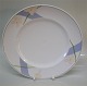 Klosterkælderen presents: 631 Round platter 30 cm Blue Orchide Modern B&G Pattern