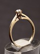 Middelfart Antik presents: 14 karat white gold ring with diamond