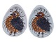Antik K presents: Royal Copenhagen TeneraSmall dish with yellow fantasy bird