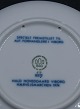 B&G Denmark plate High Army March 1974 with motif of Hald Hovedgaard, Viborg.
