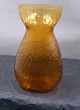Ovale Hyazinthengläser, Zwiebelgläser aus braunem Glas mit Netzmuster 14,5cm
