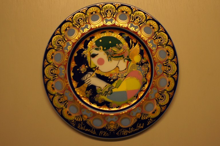 Rosenthal Wiinblad Christmas plate from 1976.