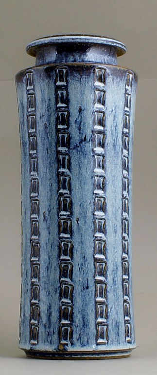 Large retro Søholm vase in ceramic.