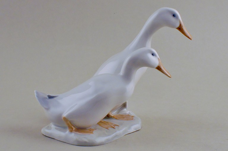 Royal Copenhagen figurine of two ducks.