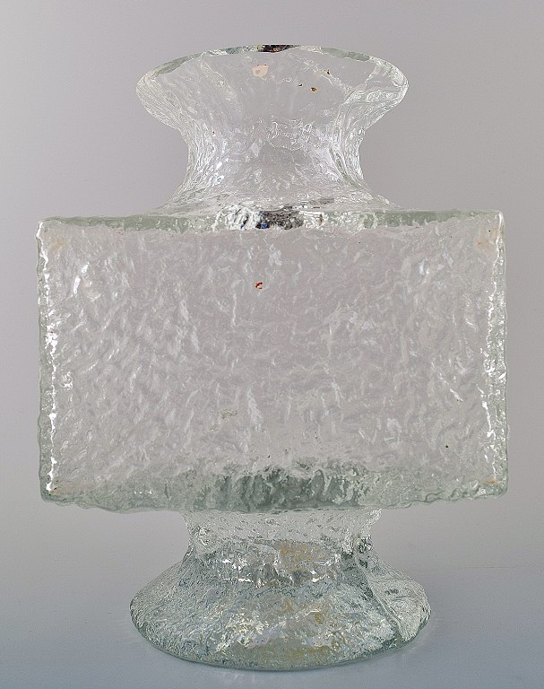 Timo Sarpaneva for Iittala, crassus kunstglas vase.

