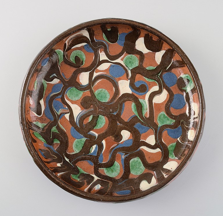 Kähler, HAK, glazed stoneware dish/bowl.
