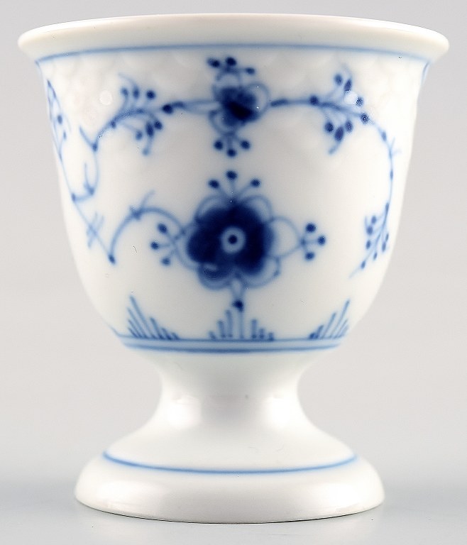 Blue Fluted egg cup from B&G, Bing & Grondahl.
