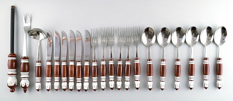Rosenthal Siena complete barbecue 6p. cutlery.