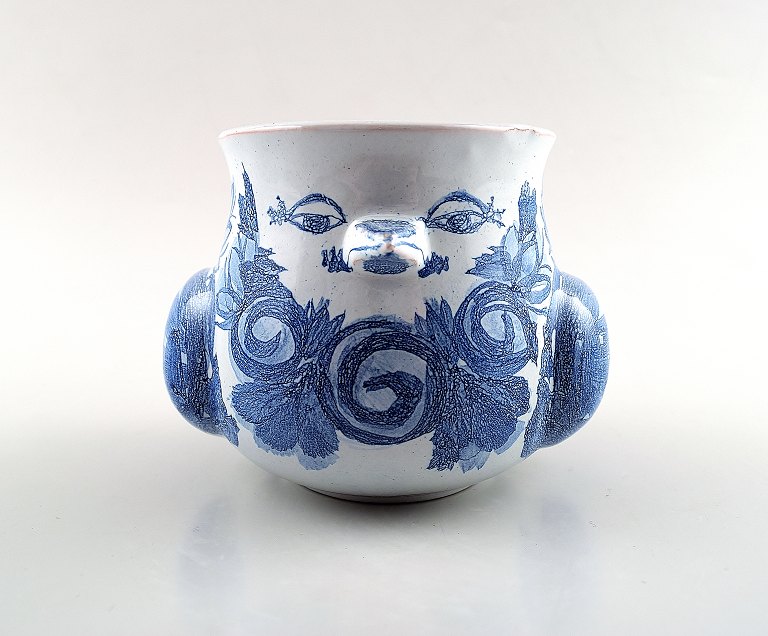 Bjorn Wiinblad unique ceramic vase.