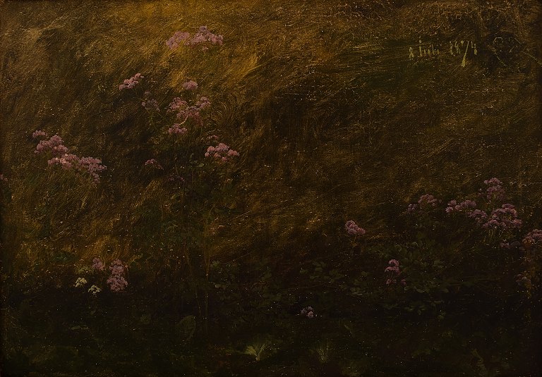 Christian ZACHO (1843-1913) blomsterstudie.
