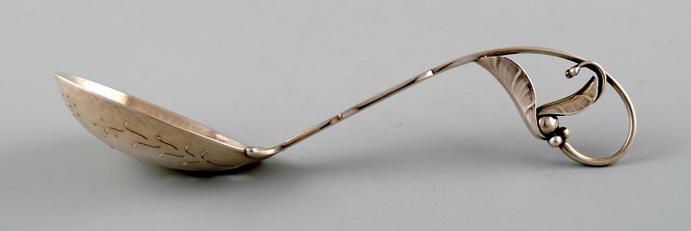 Georg Jensen Ornamental no. 141, large serving spoon, berries spoon.
