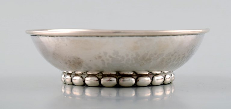 Evald Nielsen, Art Deco silver bowl. Denmark.
