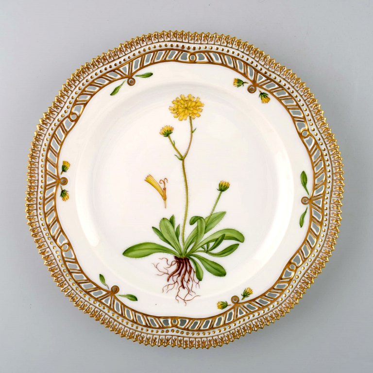 Royal Copenhagen Flora Danica openwork plate # 20/3554.
