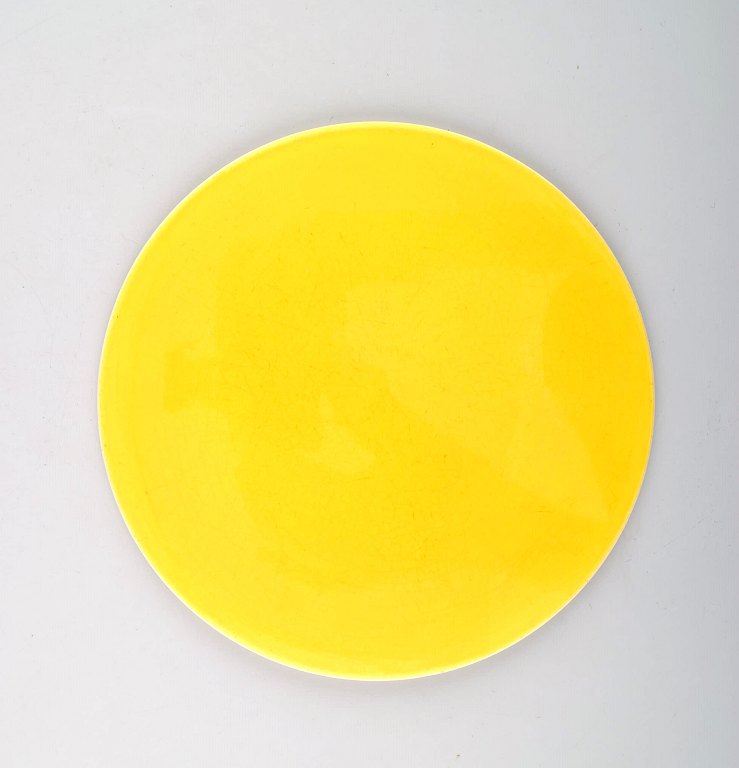 8 buttering boards, Susanne Yellow Confetti Royal Copenhagen / Aluminia.
