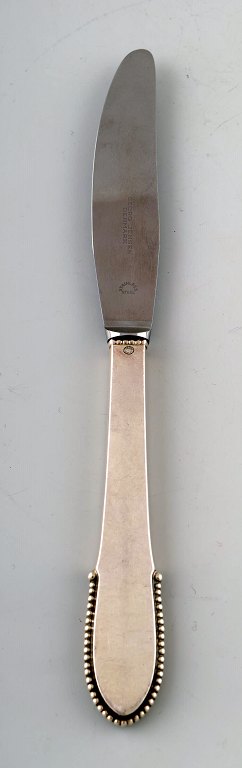 Georg Jensen Beaded dinner knife.

