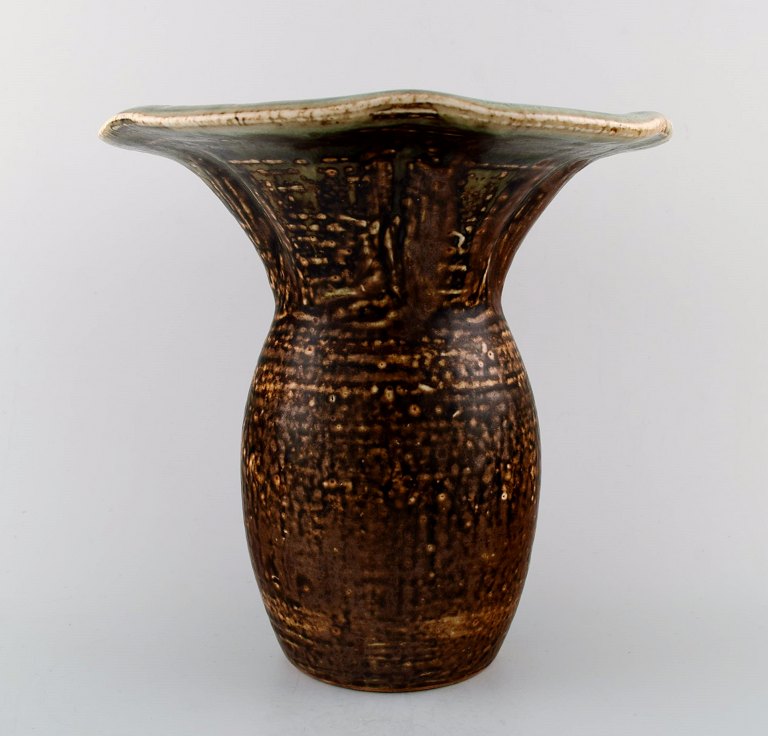 Royal Copenhagen ceramic vase by Carl Halier or Patrick Nordstrøm.
