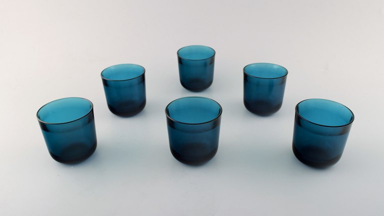 Kaj Franck (Finnish, 1911-1989) Nuutajärvi Glass Works, Finland, art glasses.