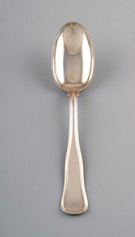 Cohr dessert spoon, Old Danish cutlery in silver (830). 1950