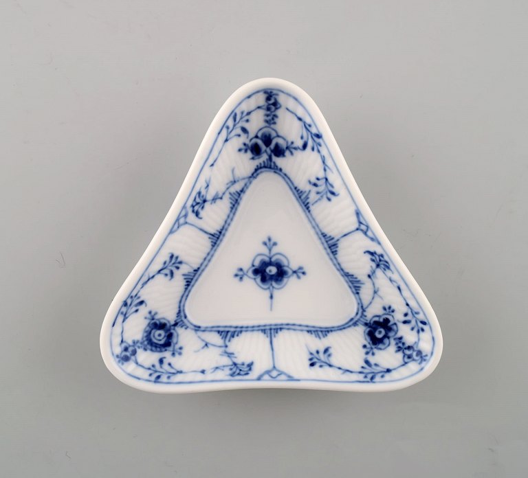 Royal Copenhagen Blue Fluted Plain Triangular saucer # 1/67.
