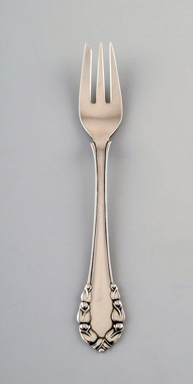 Georg Jensen "Lily of the valley" cake fork in sterling silver. 9 pcs. in stock.