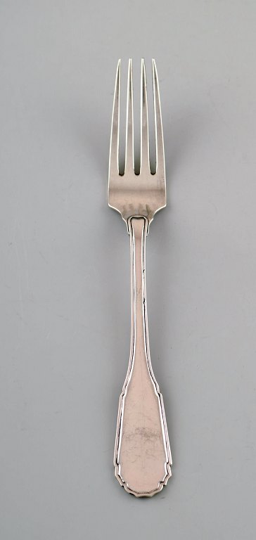 Heimbürger, Danish silversmith. Silver (830) dinner fork. 1960