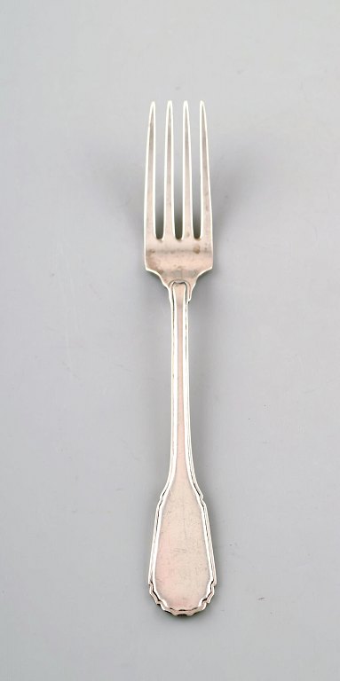 Heimbürger, Danish silversmith. Silver (830) lunch fork. 1960