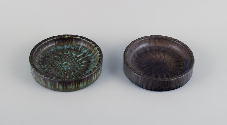 Gunnar Nylund for Rörstrand, a pair of "Rubus" ceramic bowls.