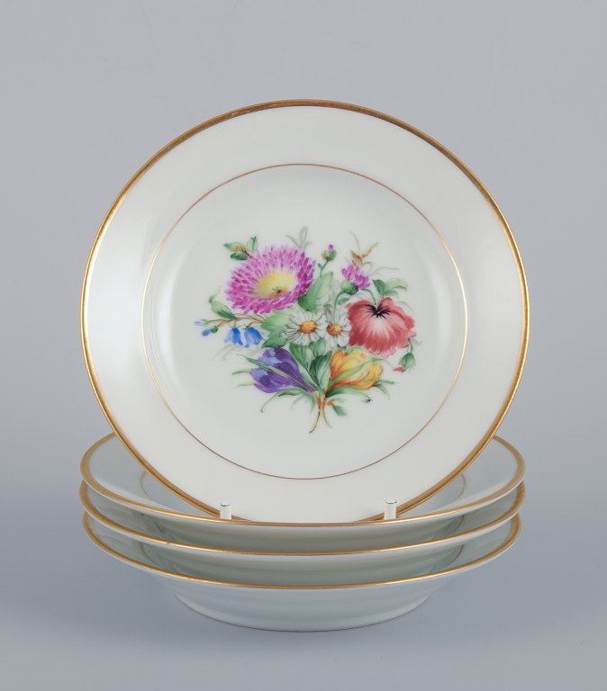 Bing & Grøndahl, a set of four small plates.