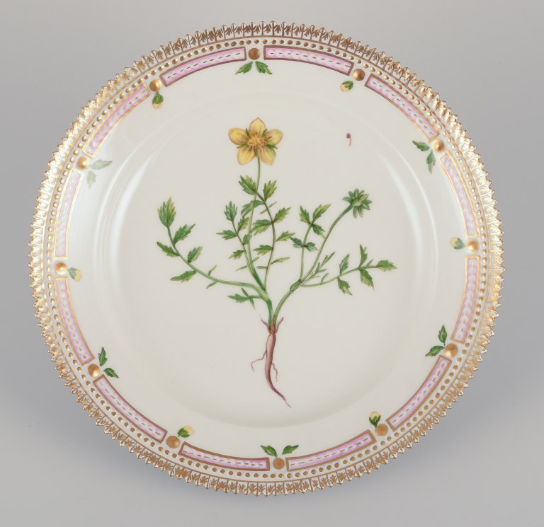 Royal Copenhagen Flora Danica lunch plate.