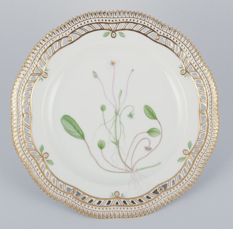 Royal Copenhagen Flora Danica openwork lunch plate.