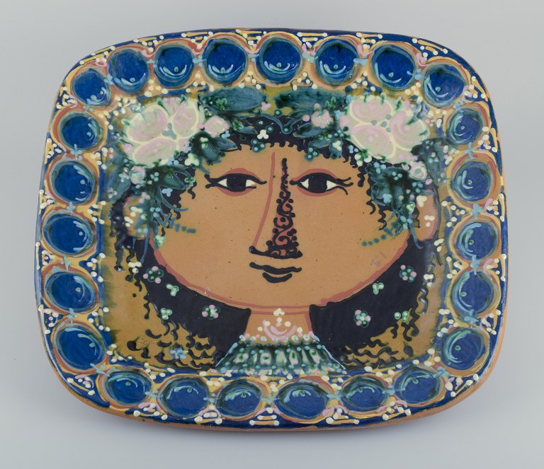 Bjørn Wiinblad. Colossal and early wall relief in ceramic.