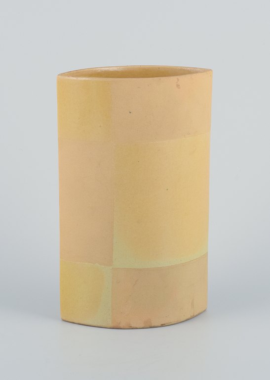 European studio ceramicist.
Unique ceramic vase.