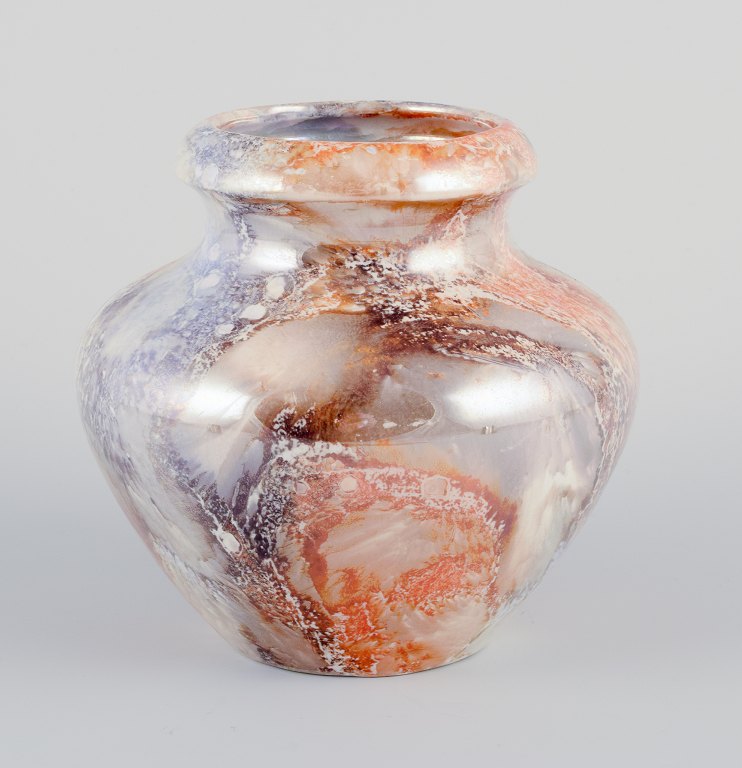 Arabia, Finland.
Art Deco "Marmor" ceramic vase.