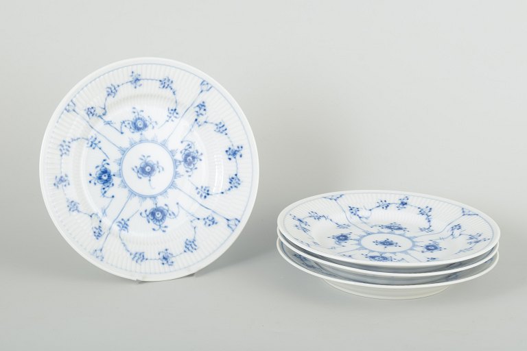 Royal Copenhagen
Blue Fluted Plain, side plates, late 20th century.