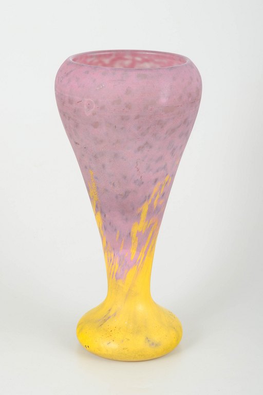 Daum Nancy, Frankrig
Vase, Art Deco, 1930’erne.