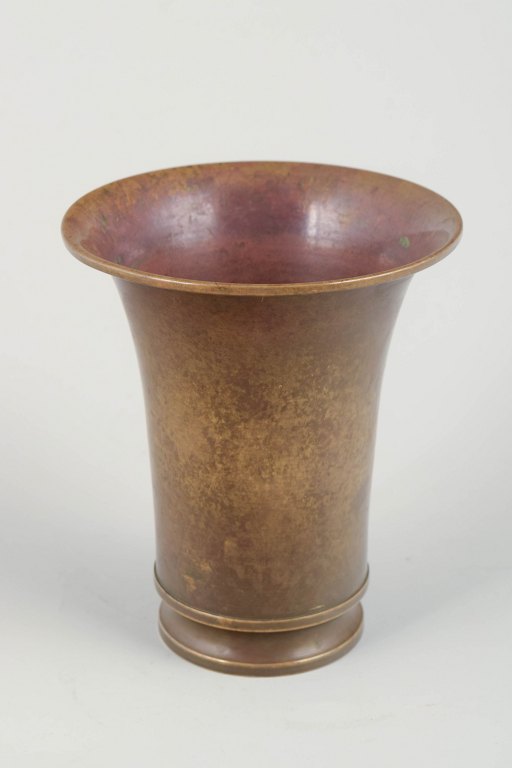 Tumulus bronze vase, 1940s. Denmark.
