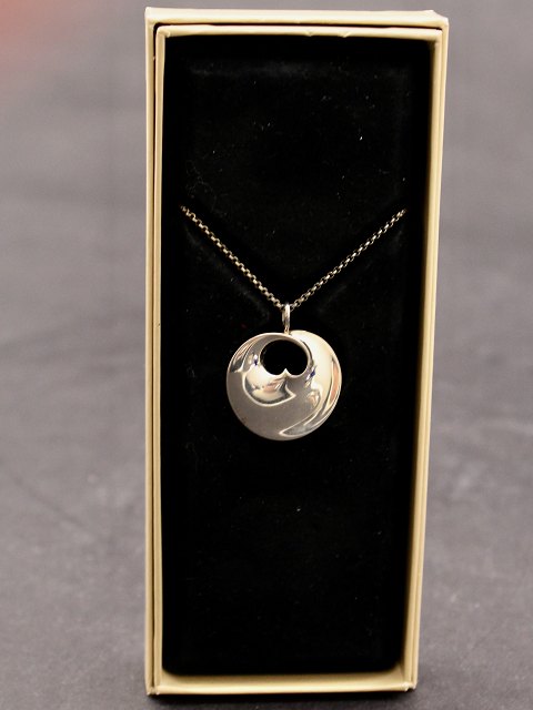 Georg Jensen Sterling Sølv Vedhæng "Hidden Heart"