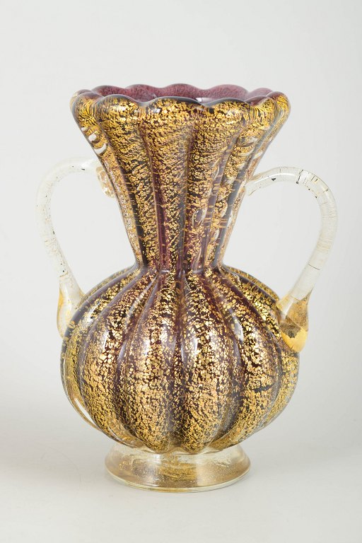 MuranoVase med hanke, 1960’erne.