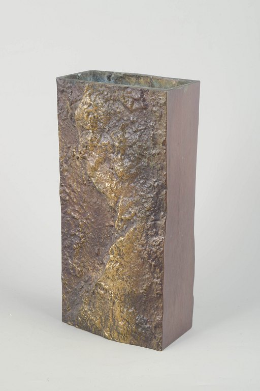 Kai Blomqvist, FinlandBronze vase, 1970s.