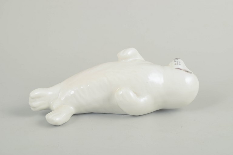 Royal Copenhagen, sælunge figur.
