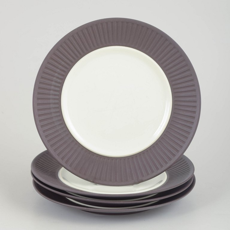 Jens Harald Quistgaard for Dansk Designs, sæt på 4 tallerkener.