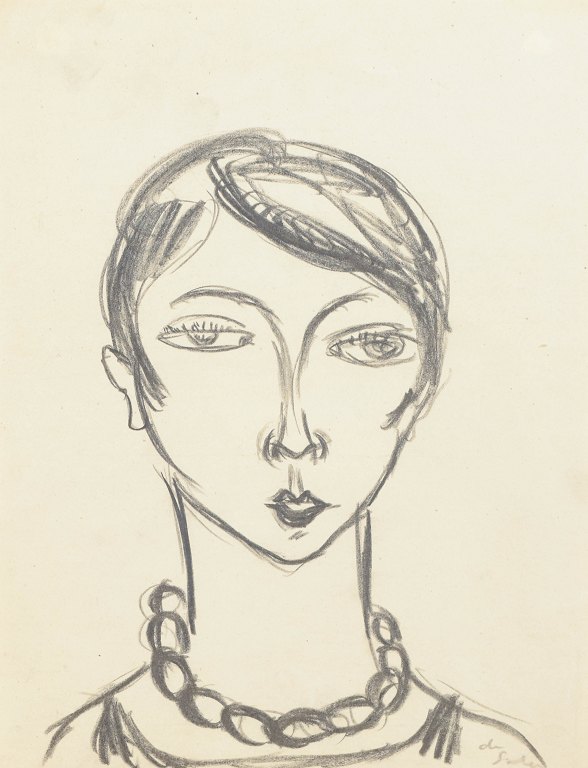 Eugène de Sala, tegning.