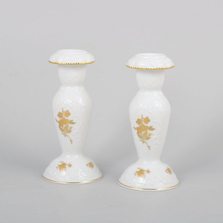 Rosenthal Classic Rose par lysestager.