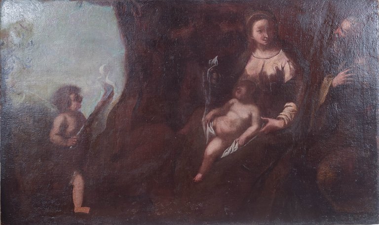 Old Master, olie på lærred, 17.–18. århundrede.
