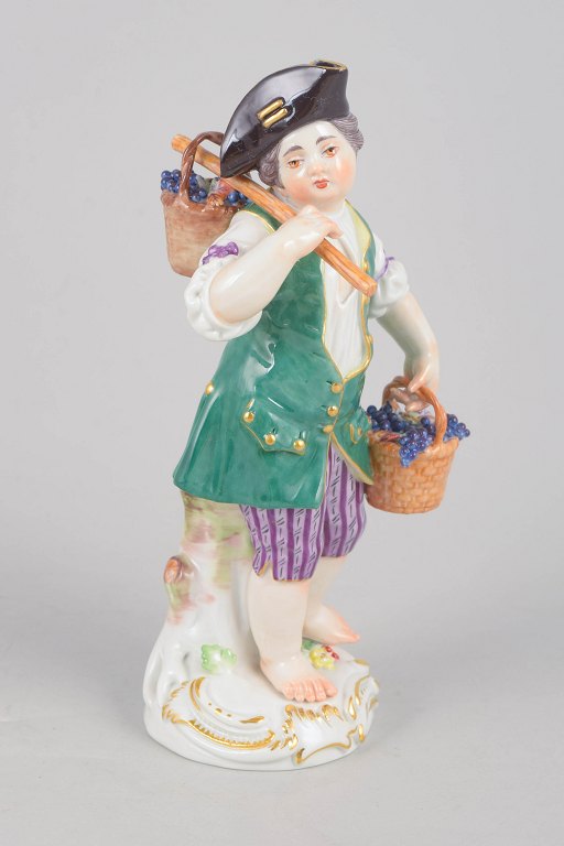Meissen, dreng med druer.