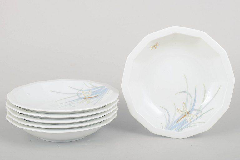 Tapio Wirkkala for Rosenthal, "Guldsmed" dybe tallerkener.