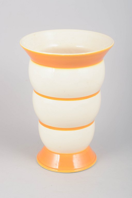 Villeroy & Boch, stor Art Deco fajancevase.