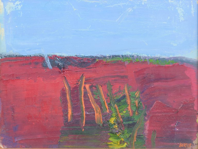 Lars Bertle, “Ljunghed”, svensk modernist.
