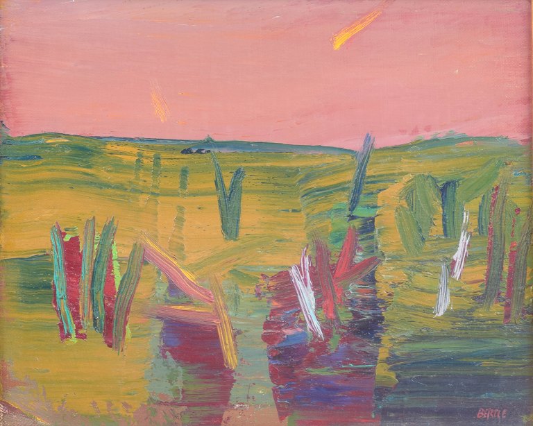 Lars Bertle, “Aftonland”, svensk modernist.