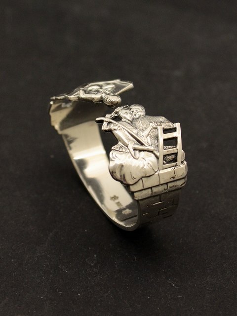 830 sølv H.C.Andersen serviet ring